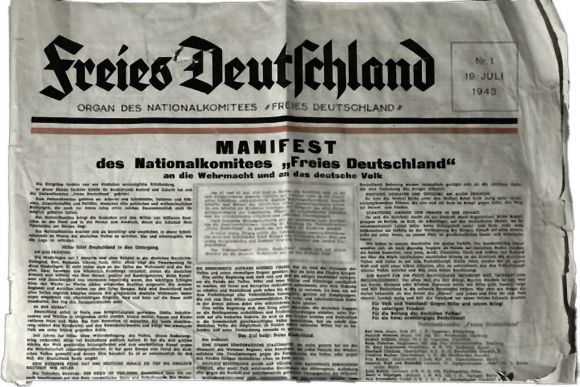 Titelseite des „Freien Deutschland“ vom 19. Juli 1943