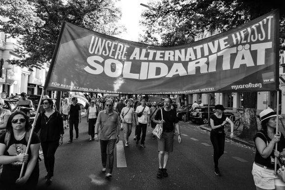 Demonstration am 3. September 2016 in Berlin